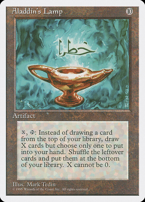 Låmpada de Aladin — Fourth Edition 291