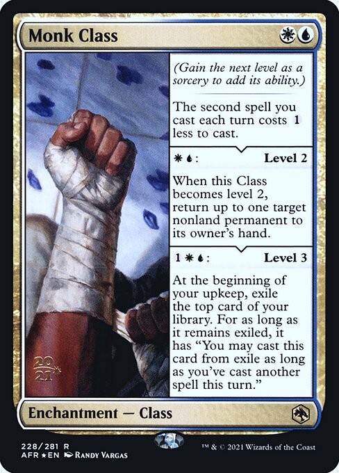 Classe: Monge — Adventures in the Forgotten Realms Promos 228s