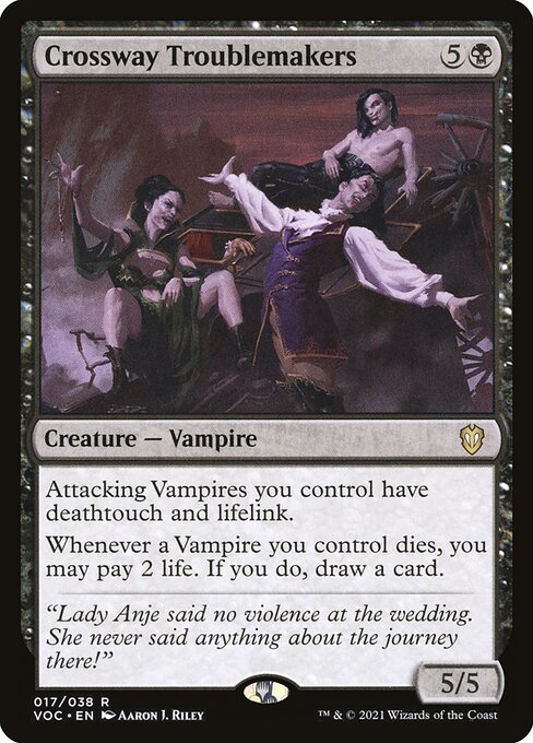 Encrenqueiros da Encruzilhada — Crimson Vow Commander 17