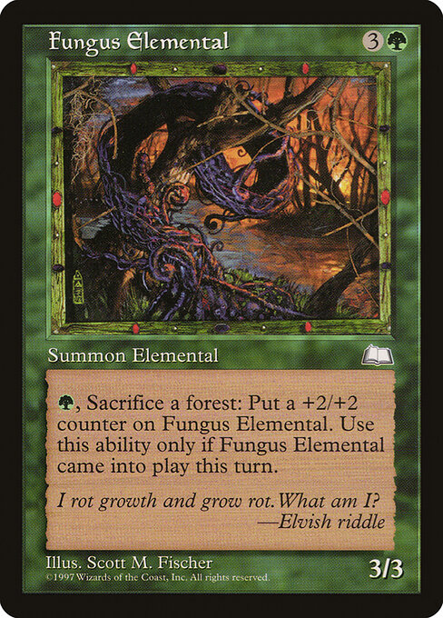 Elemental do Fungo — Weatherlight 128