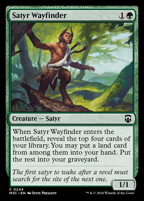 Sátiro Trilheiro — Modern Horizons 3 Commander 244
