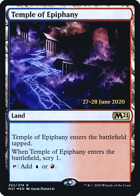 Templo da Epifania — Core Set 2021 Promos 252s