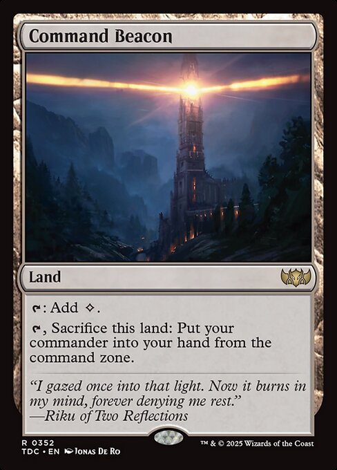 Farol do Comando — Tarkir: Dragonstorm Commander 352