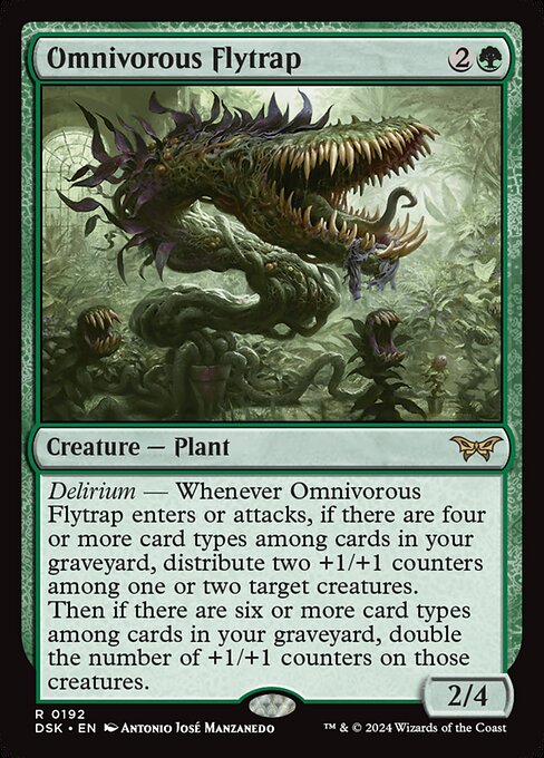 Omnivorous Flytrap — Duskmourn: House of Horror 192