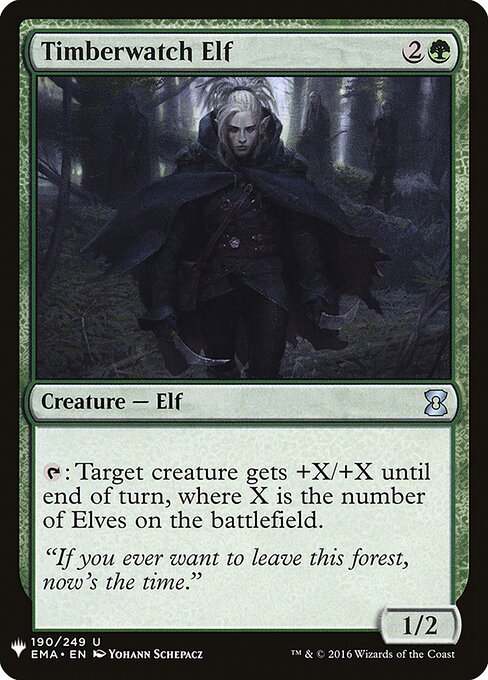 Elfo Vigia dos Pinheiros — The List EMA-190