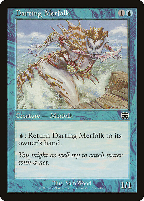 Tritão Dardejante — Mercadian Masques 72