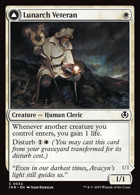 Lunarch Veteran — Innistrad Remastered 32