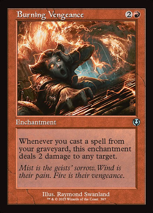 Vingança Incandescente — Innistrad Remastered 397