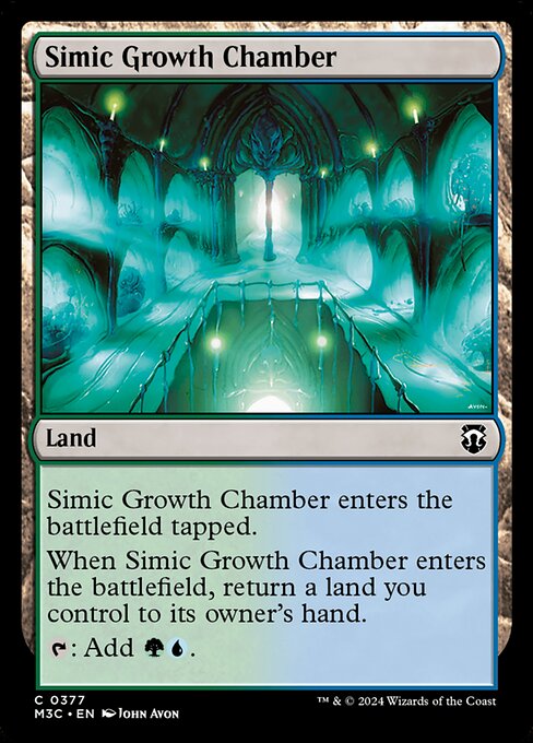 Câmara de Crescimento Simic — Modern Horizons 3 Commander 377