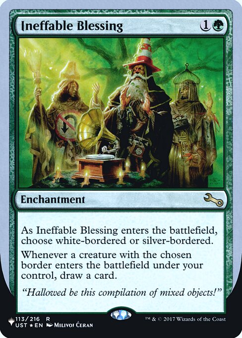 Ineffable Blessing — The List (Unfinity Foil Edition) 37