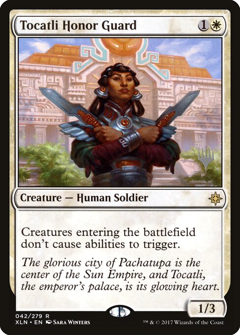 Guarda de Honra do Tocatli — Ixalan Promos 42p