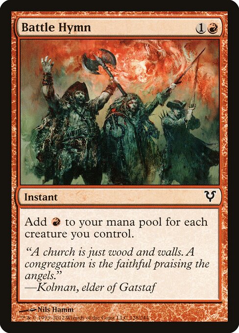 Hino de Batalha — Avacyn Restored 128