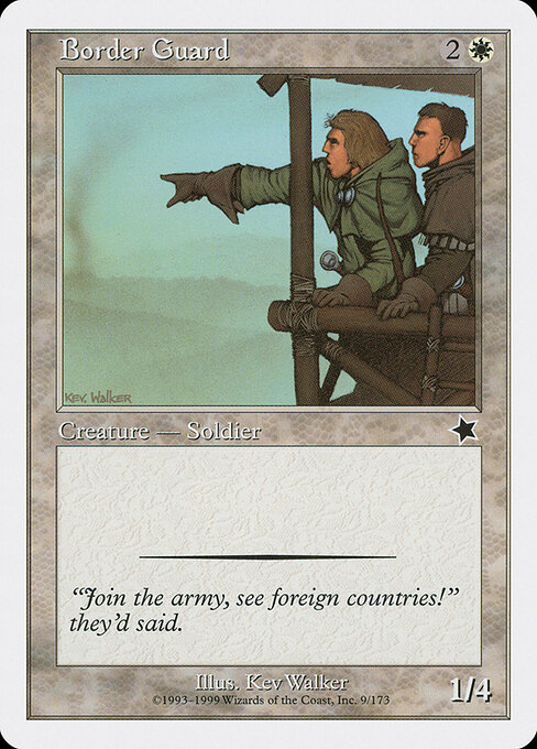 Border Guard — Starter 1999 9
