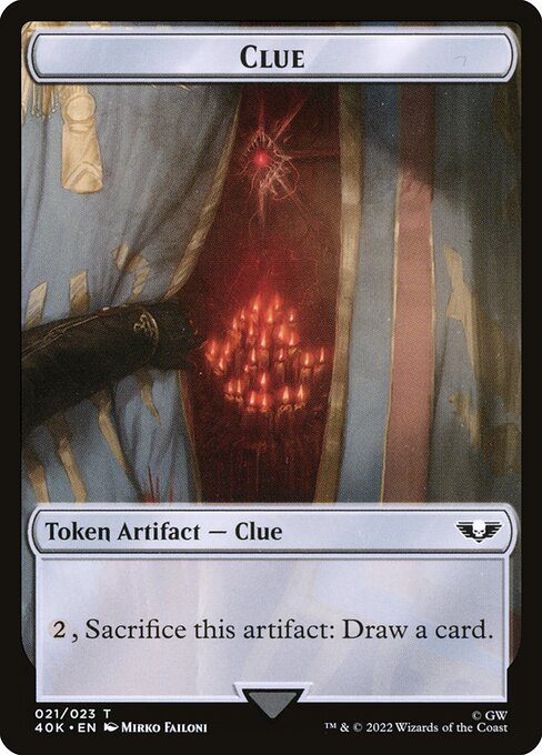 Clue — Warhammer 40,000 Tokens 21