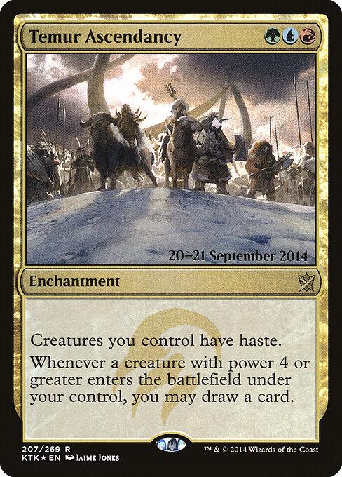 Ascendência Temur — Khans of Tarkir Promos 207s
