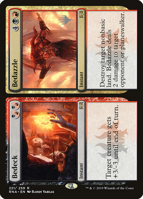 Embelezar // Estupefazer — Ravnica Allegiance Promos 221p