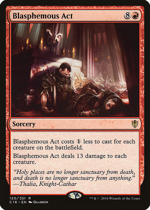 Ato Blasfemo — Commander 2016 120