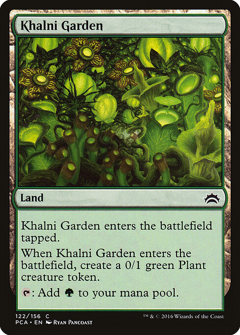 Jardim de Khalni — Planechase Anthology 122