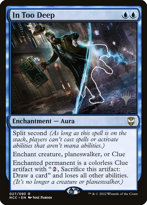 Demasiado a Fundo — New Capenna Commander Promos 27p
