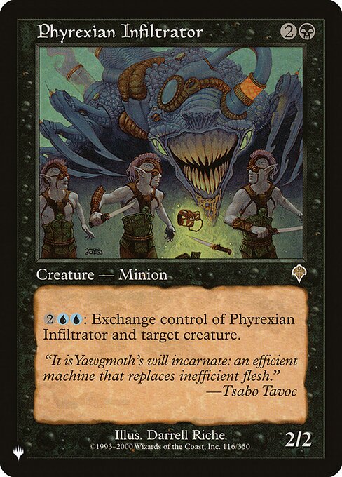 Infiltrador Phyrexiano — The List INV-116