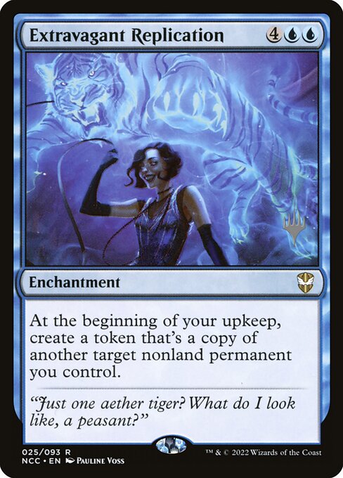 Replicação Extravagante — New Capenna Commander Promos 25p