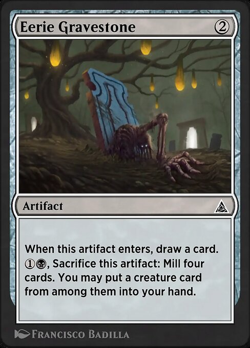 Eerie Gravestone — Through the Omenpaths 164