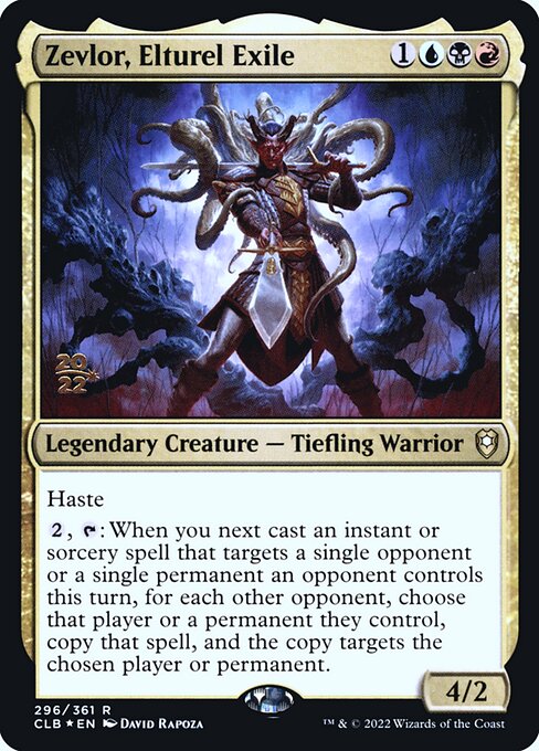 Zevlor, Exilado de Elturel — Battle for Baldur's Gate Promos 296s