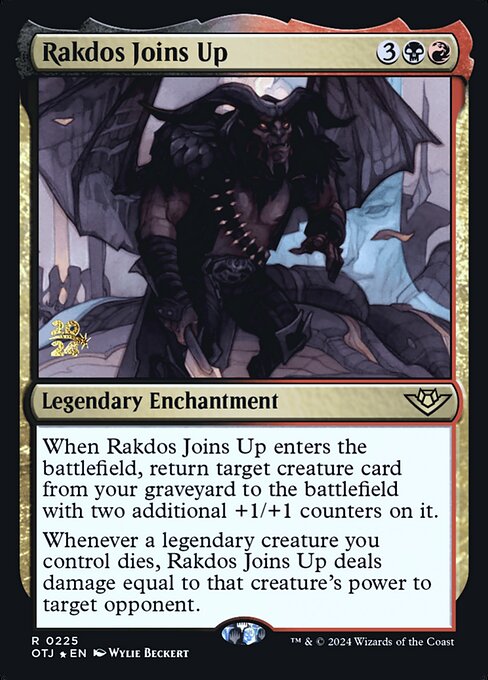 Adesão de Rakdos — Outlaws of Thunder Junction Promos 225s
