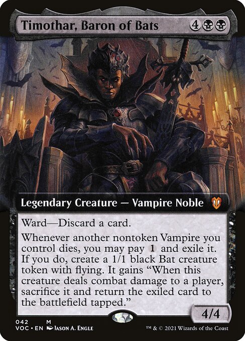 Timothar, Barão dos Morcegos — Crimson Vow Commander 42