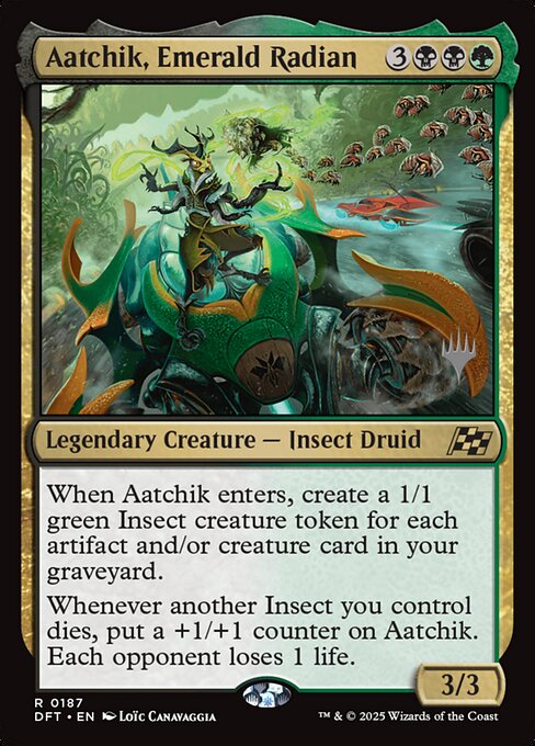 Aatchik, Emerald Radian — Aetherdrift Promos 187p