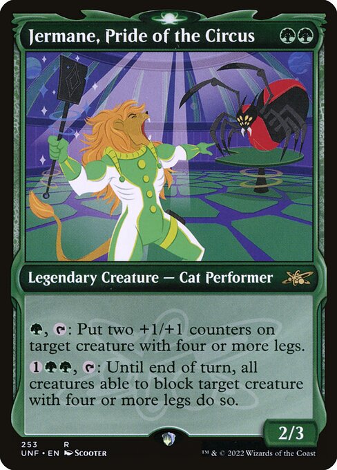 Jermane, Pride of the Circus — Unfinity 253