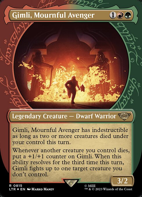 Gimli, Vingador Lamentoso — The Lord of the Rings: Tales of Middle-earth 815