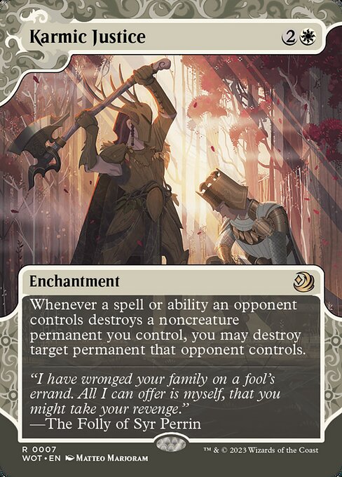 Justiça Cármica — Wilds of Eldraine: Enchanting Tales 7