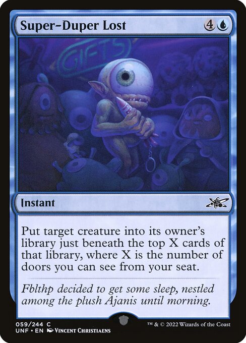 Super-Duper Lost — Unfinity 59