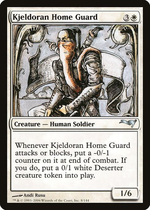 Milícia Kjeldorana — Coldsnap Theme Decks 8