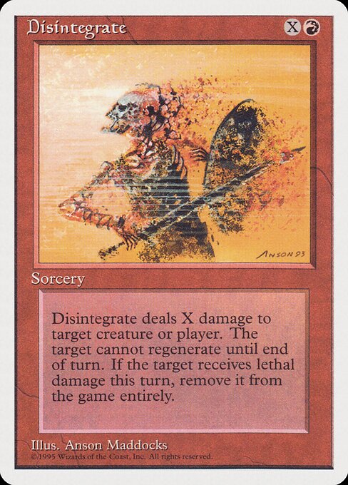 Desintegrar — Rivals Quick Start Set 30