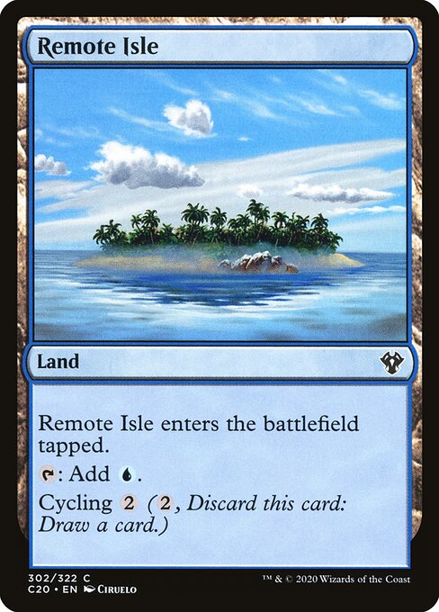 Ilha Remota — Commander 2020 302