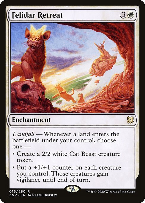 Refúgio dos Felidares — Zendikar Rising 16