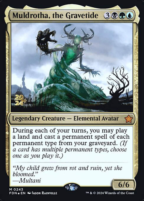 Muldrotha, a Maré Tumular — Foundations Promos 243s
