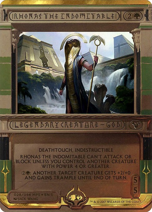 Rhonas, o Indômito — Amonkhet Invocations 28