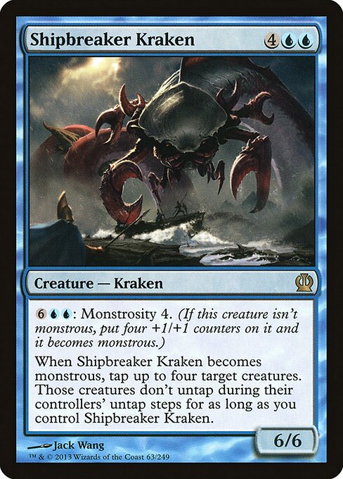 Kraken Esmagador de Navios — Theros 63