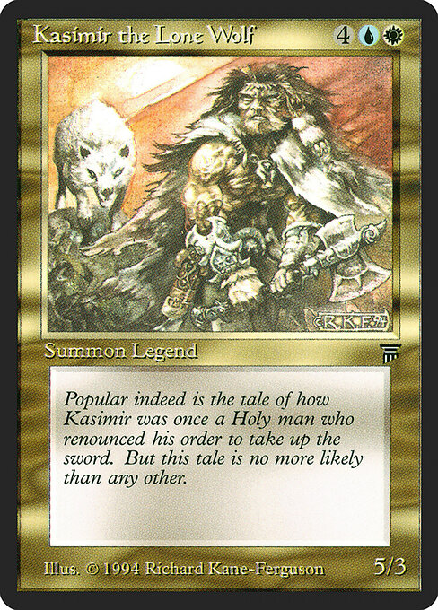 Kasimir the Lone Wolf — Legends 237