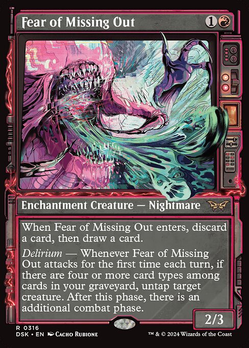 Fear of Missing Out — Duskmourn: House of Horror 316