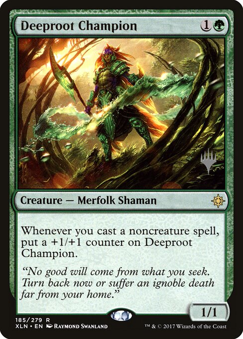 Campeão de Raiz Profunda — Ixalan Promos 185p