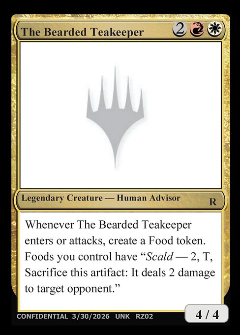 The Bearded Teakeeper — Unknown Event RZ02g