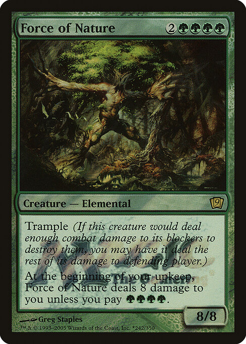 Força da Natureza — Ninth Edition Promos 242★