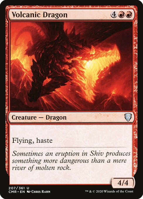 Dragão Vulcânico — Commander Legends 207
