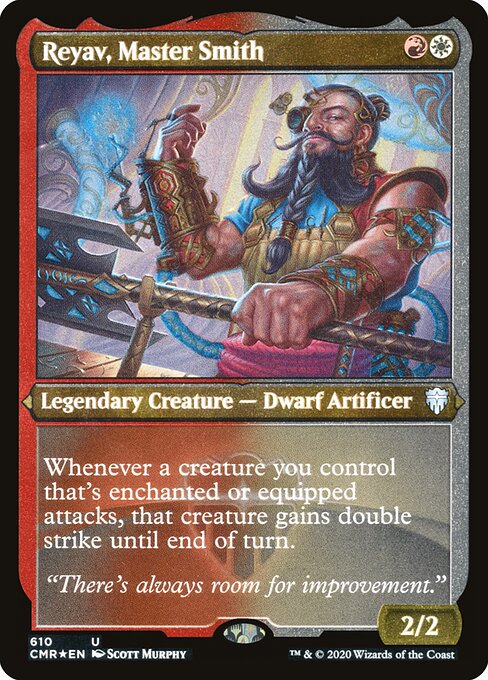Reyav, Ferreiro Mestre — Commander Legends 610