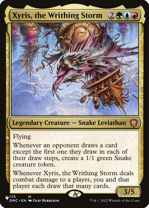 Xyris, a Tempestade Serpenteante — The List DMC-175