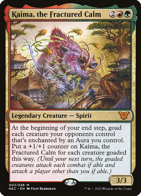 Kaima, a Calma Fraturada — Neon Dynasty Commander 3